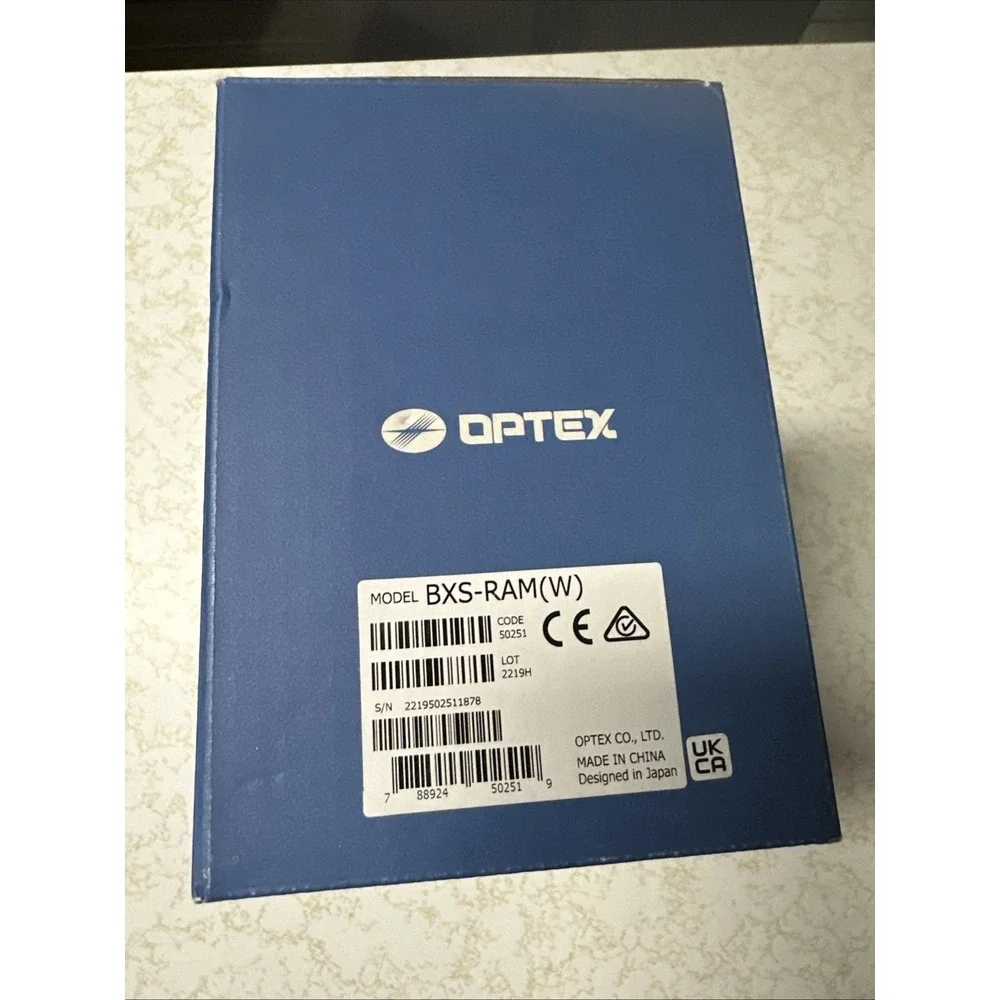Optex BX Shield Boundary Outdoor Detector 24m/80ft BXS-RAM (W)